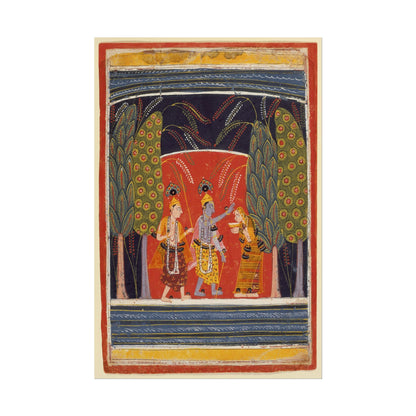 Krishna Making Kubja Beautiful