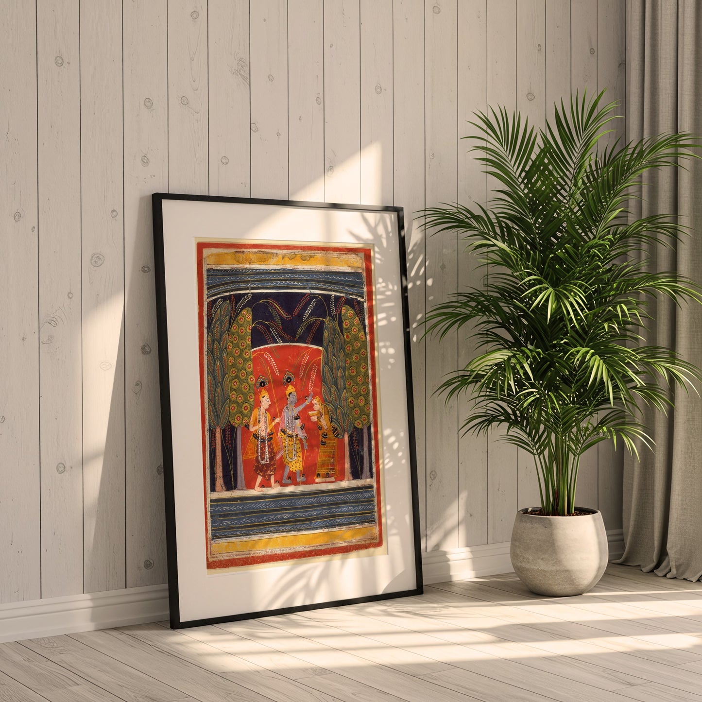 Krishna Making Kubja Beautiful