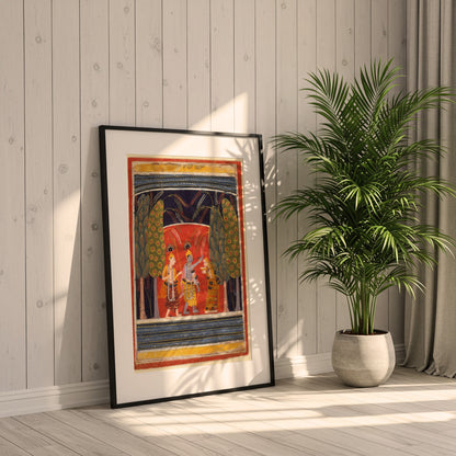 Krishna Making Kubja Beautiful