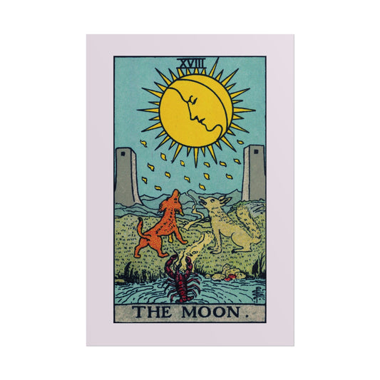 The Moon - Tarot Card poster by Anheuser Busch - 12x18 inch print