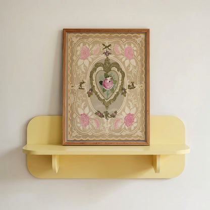 Pink Flowers Putti