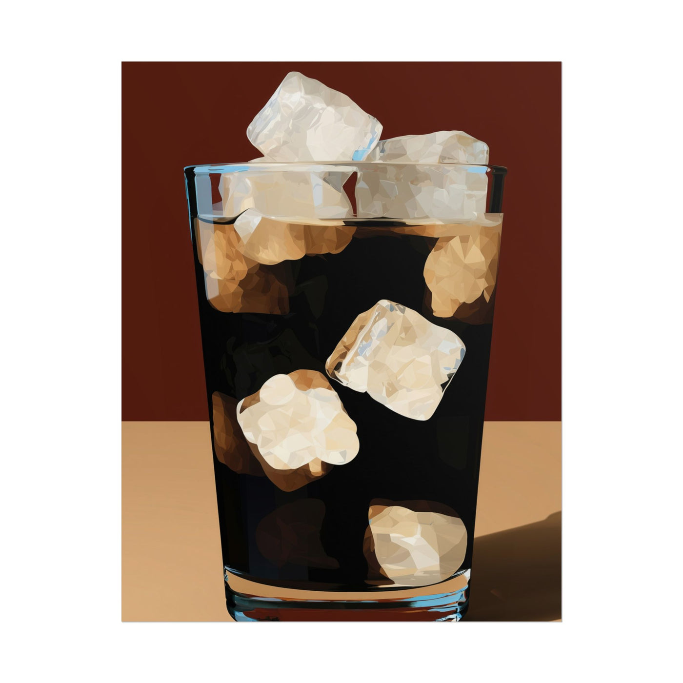 Coffee Abstract 11″×14″