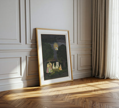 Divine Krishna Art Print