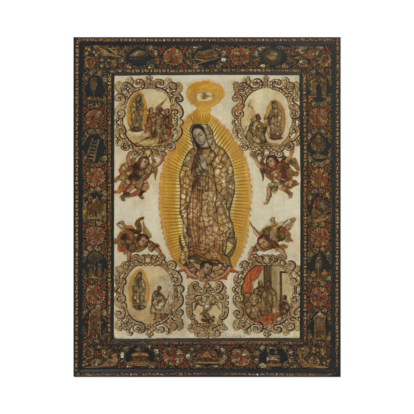 The Virgin of Guadalupe 11″×14″