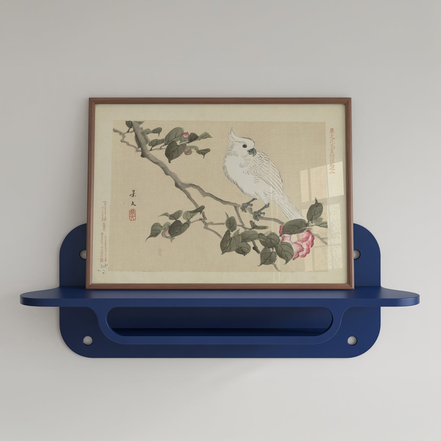 Elegant White Bird Art Print