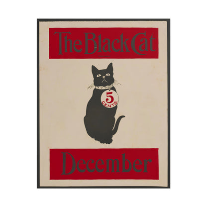 The Black Cat Magazine Cover poster by Paul Poiret - 11x14 inch print