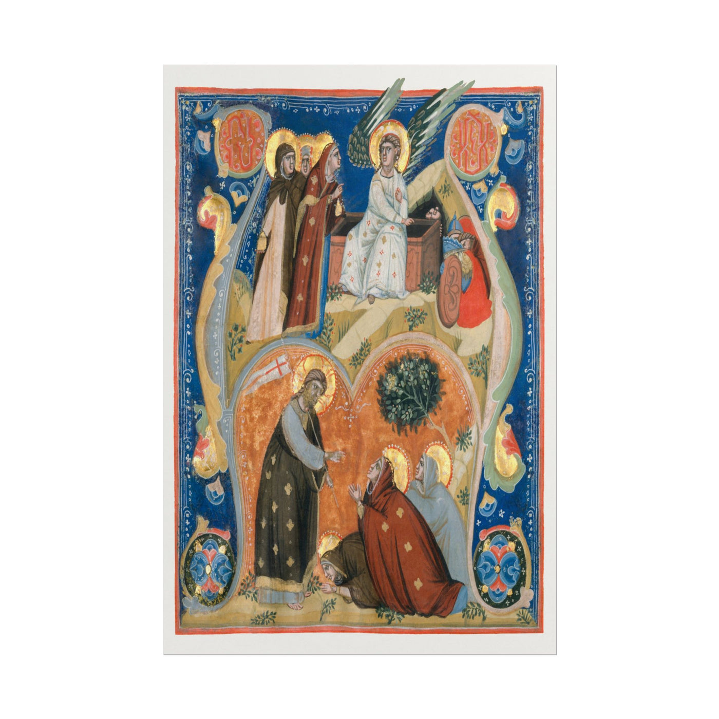 Easter Manuscript Illumination 12″×18″