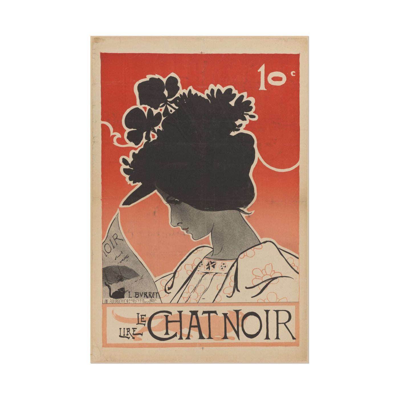 Le Chat Noir Art Print 12″×18″