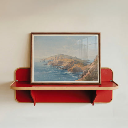 Serene Coastal Landscape Art Print