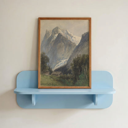 Swiss Mountain Landscape Print