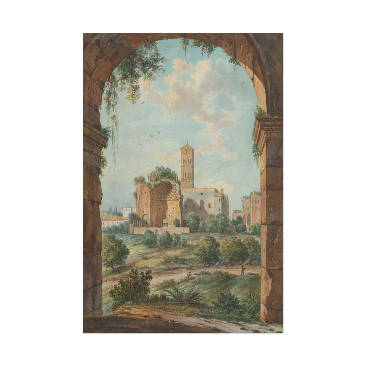 Rome Ruins 12″×18″