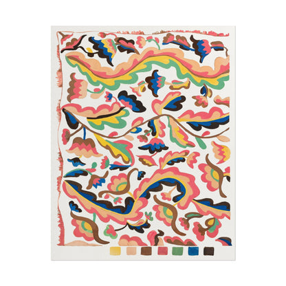 Colcha poster by Etna Wiswall - 11x14 inch print