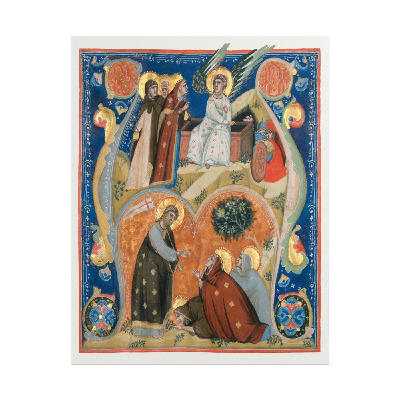 Easter Manuscript Illumination 11″×14″