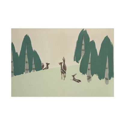 Deer from Momoyogusa - Flowers Of A Hundred Generations