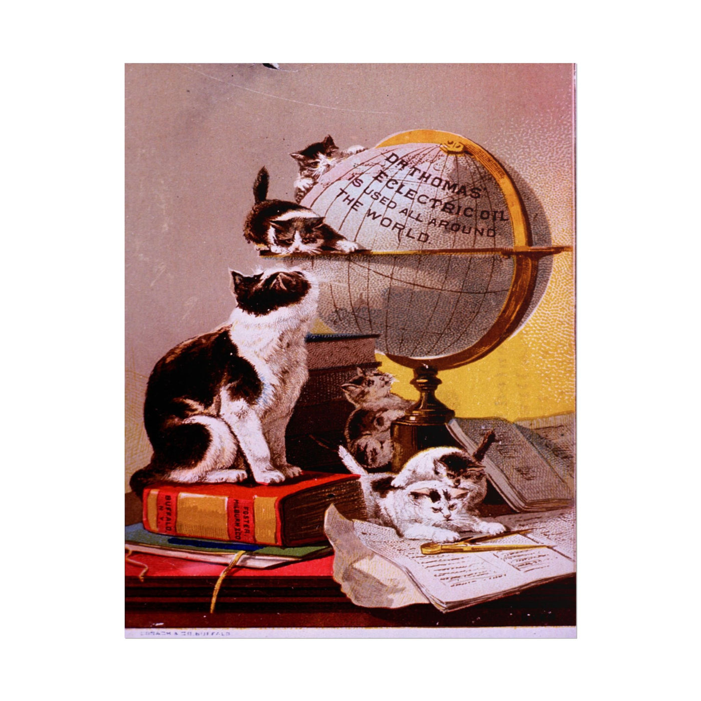 Dr. Thomas’ Eclectric Oil Advertisement 11″×14″