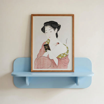 Japanese Woman Applying Powder