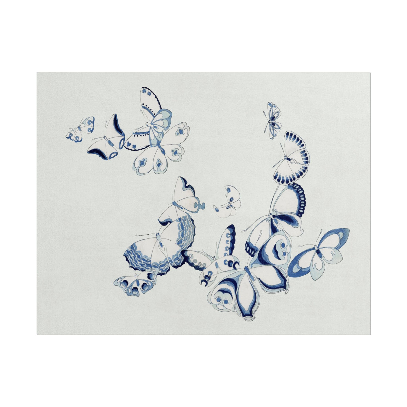 Japanese Butterfly 14″×11″