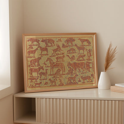 Animal Pattern Book Cover Art