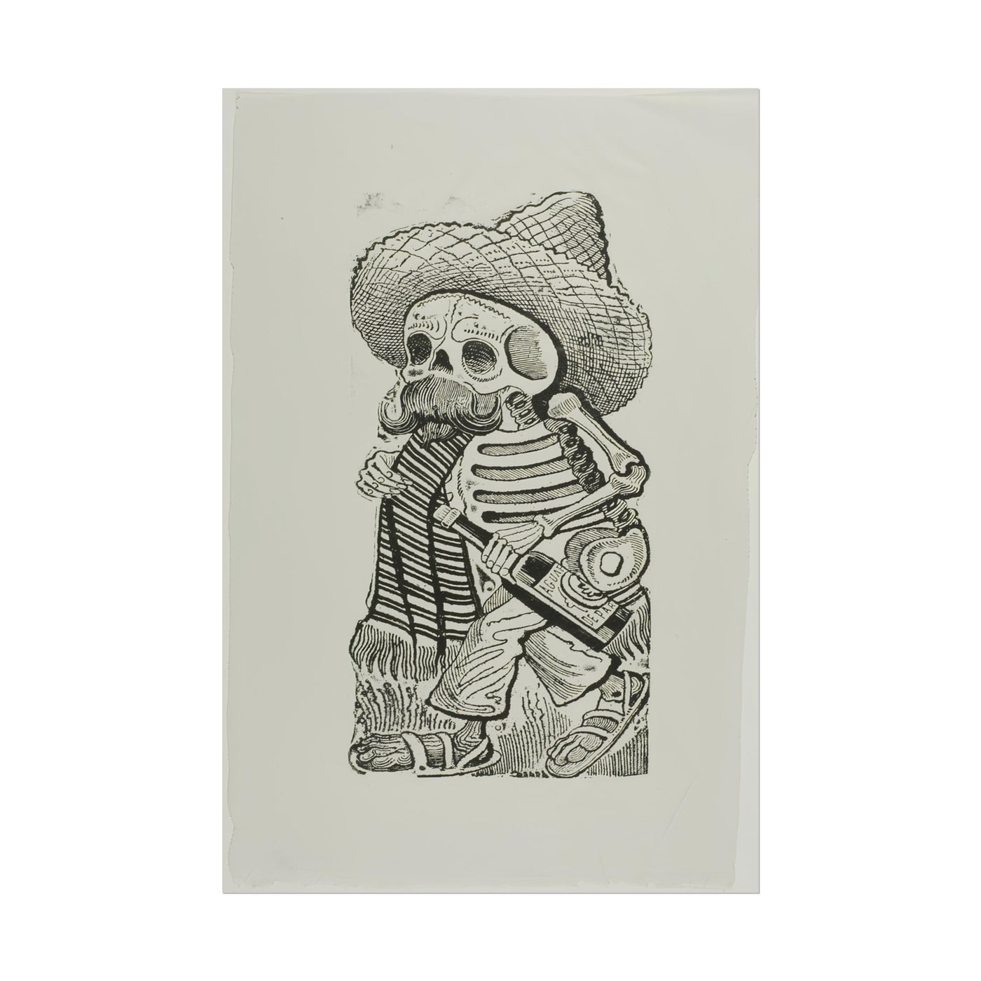 Calavera of Francisco Madero 12″×18″