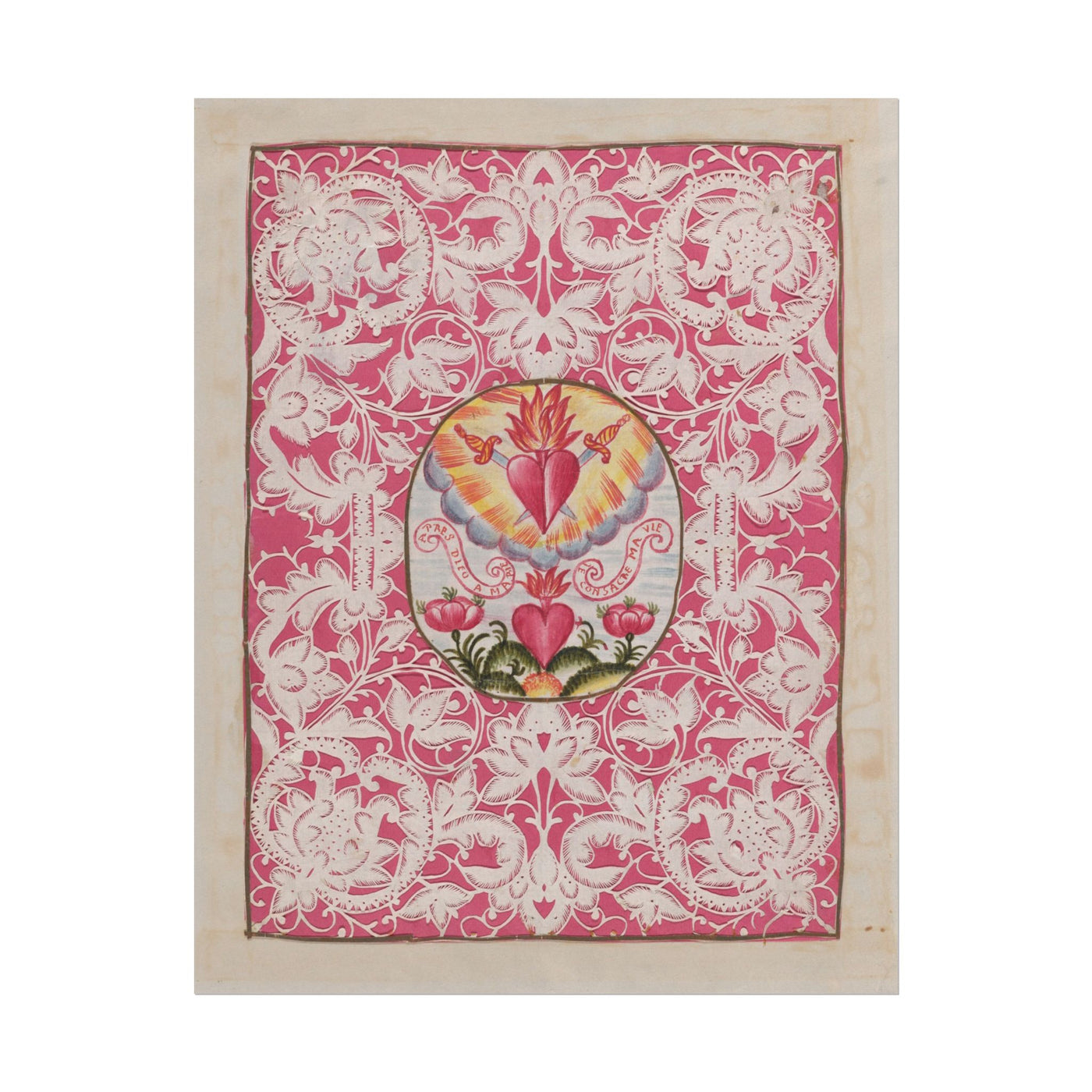 Sacred Heart Canivet 11″×14″