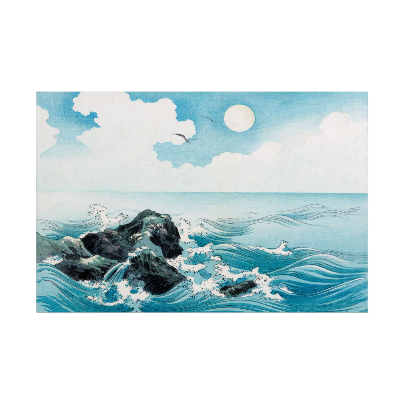 Waves at Kojima Island 18″×12″
