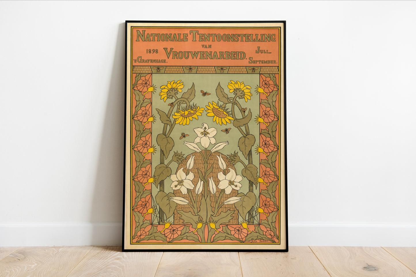 Vintage Women's Labor Exhibition Print