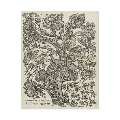 Textile Art poster by Alexander Senegat - 11x14 inch print