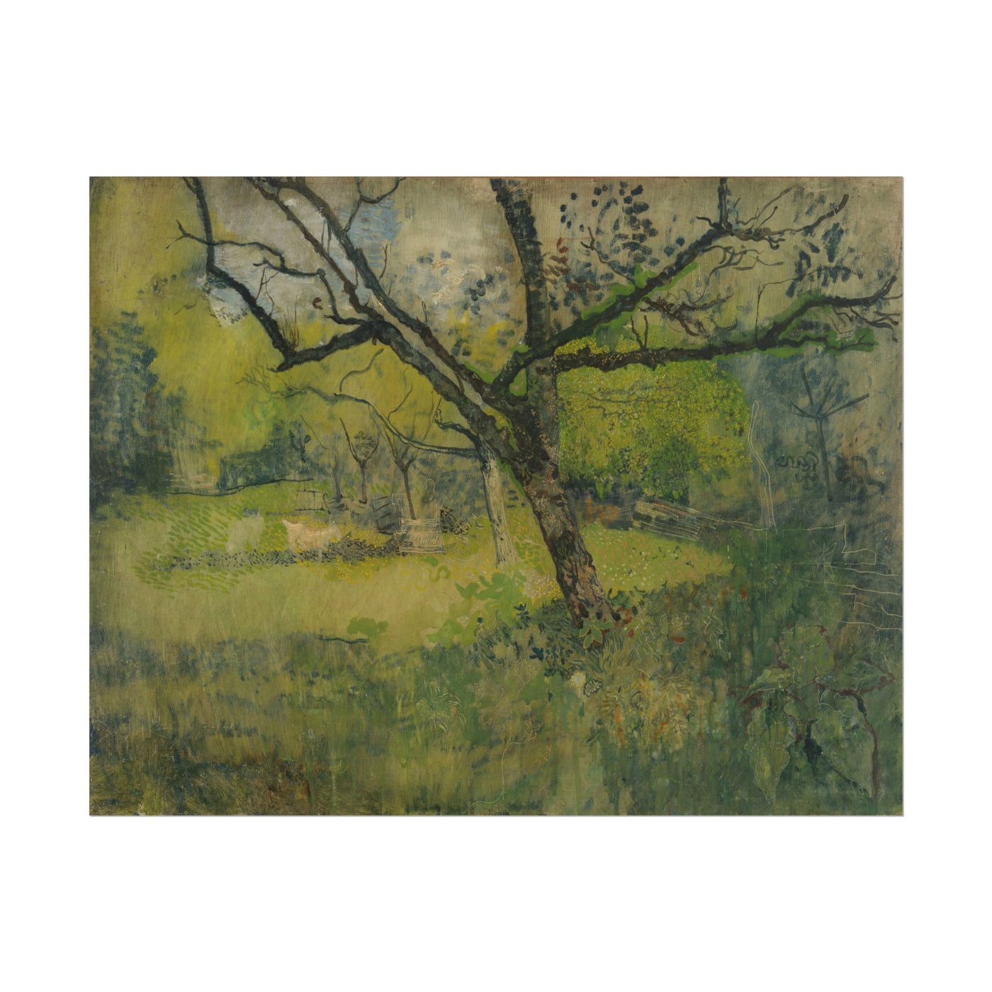 Serene Nature Art Print 14″×11″