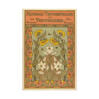 Vintage Women's Labor Exhibition Print