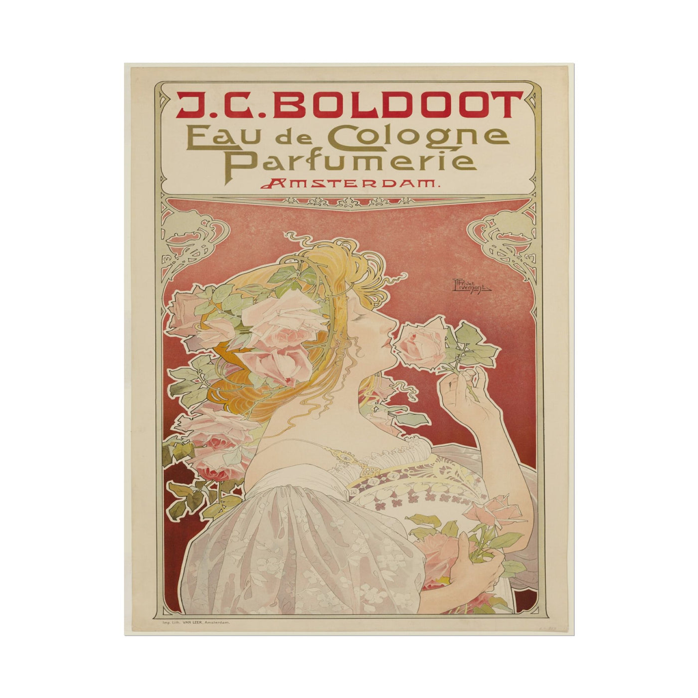Eau de Cologne by Privat - Livemont 11″×14″