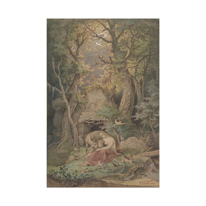 Portrait of a Woman in Abstract