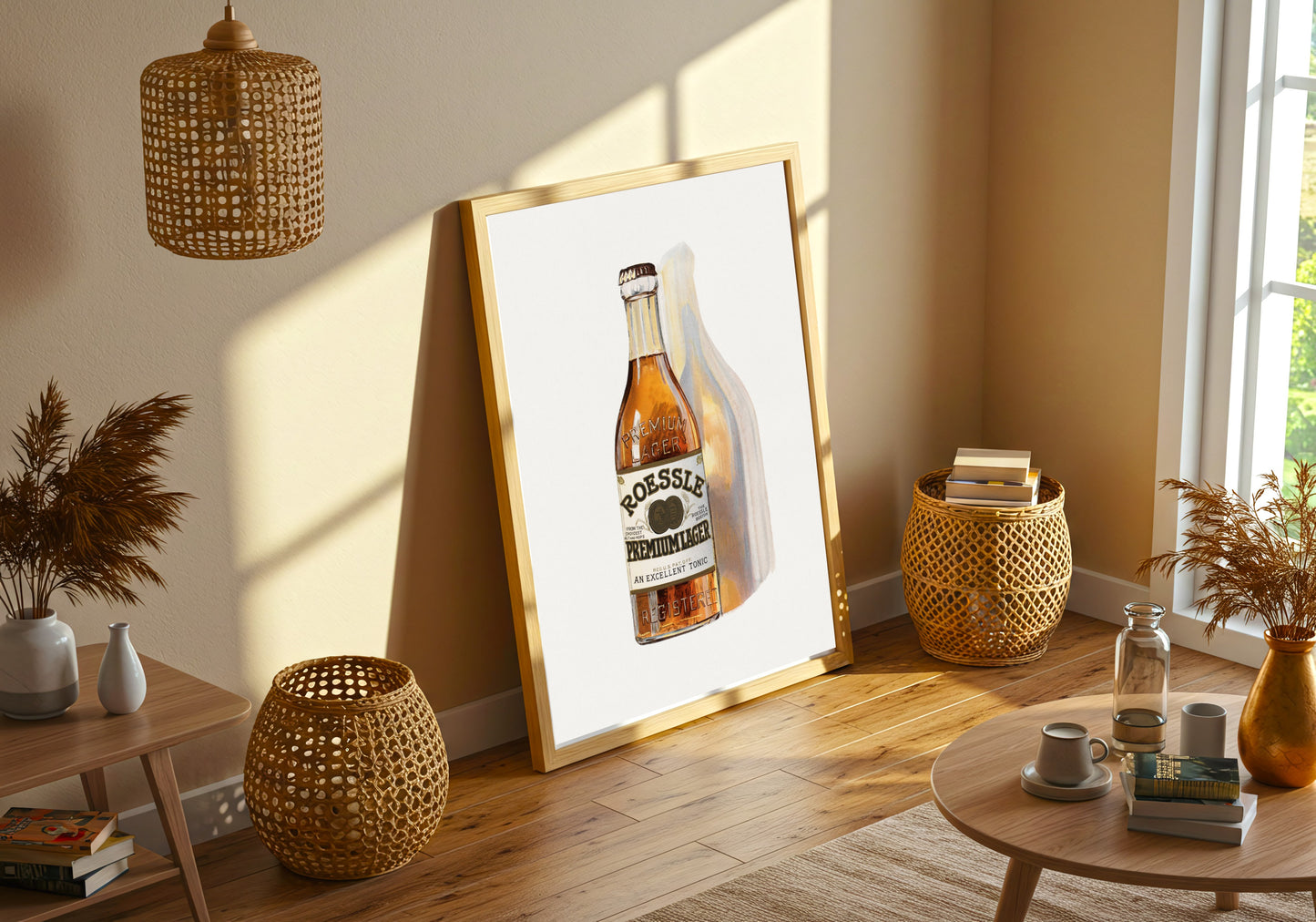 Roessle Premium Lager Advertisement