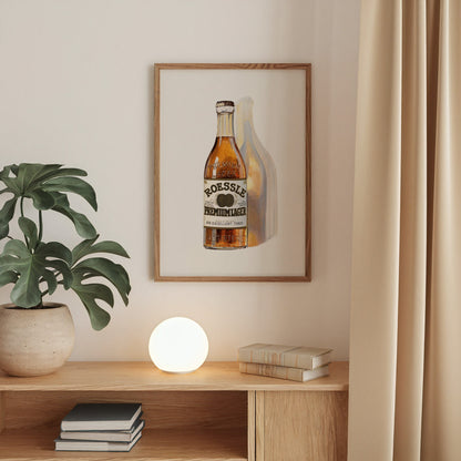 Roessle Premium Lager Advertisement