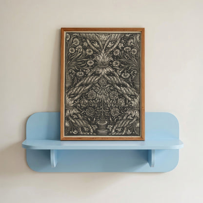 Vase and Flowers Textile