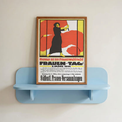 Vintage 1914 Women's Day Poster