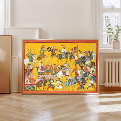 King Dasaratha and Retinue