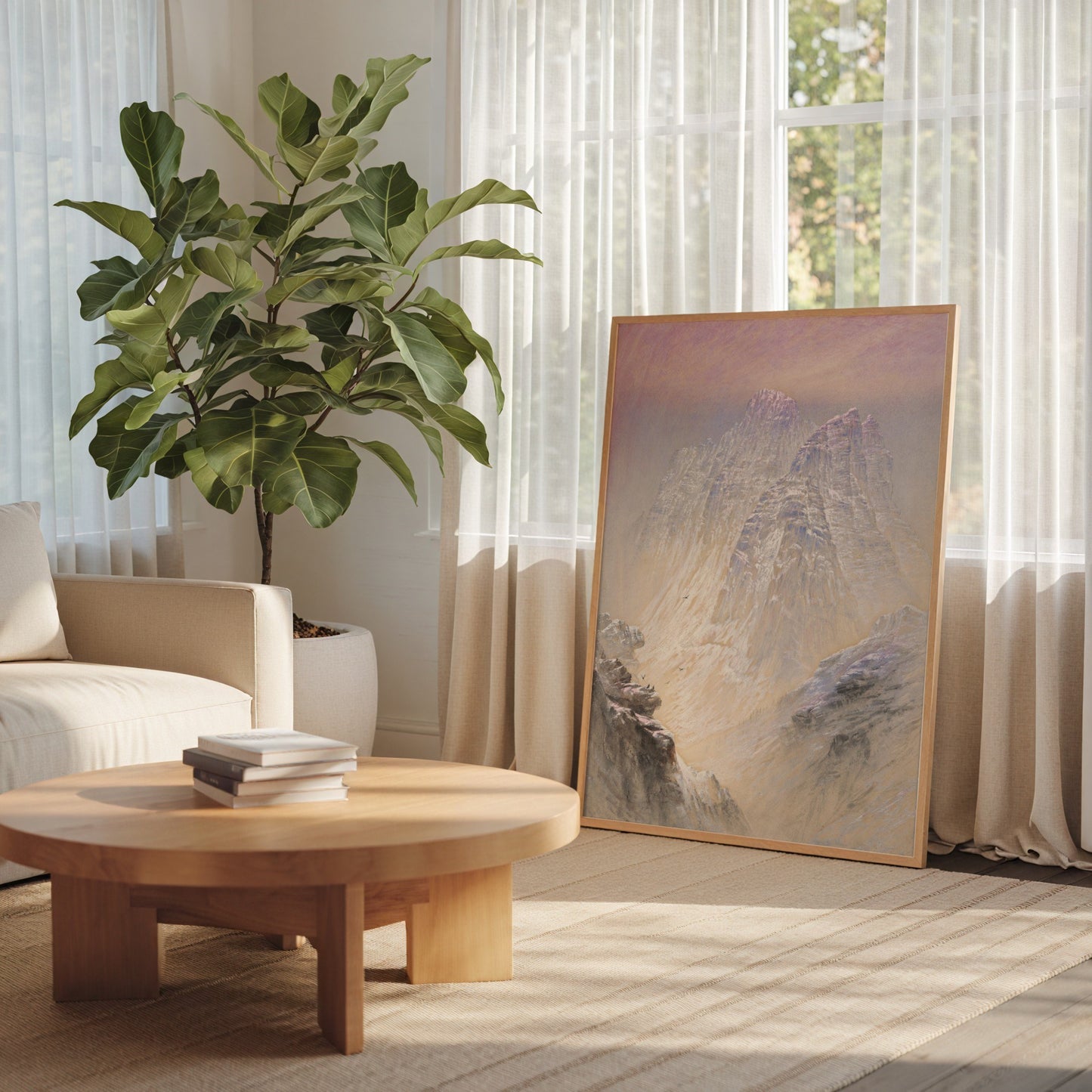 Sasso di Pelmo as seen from St. Luzia