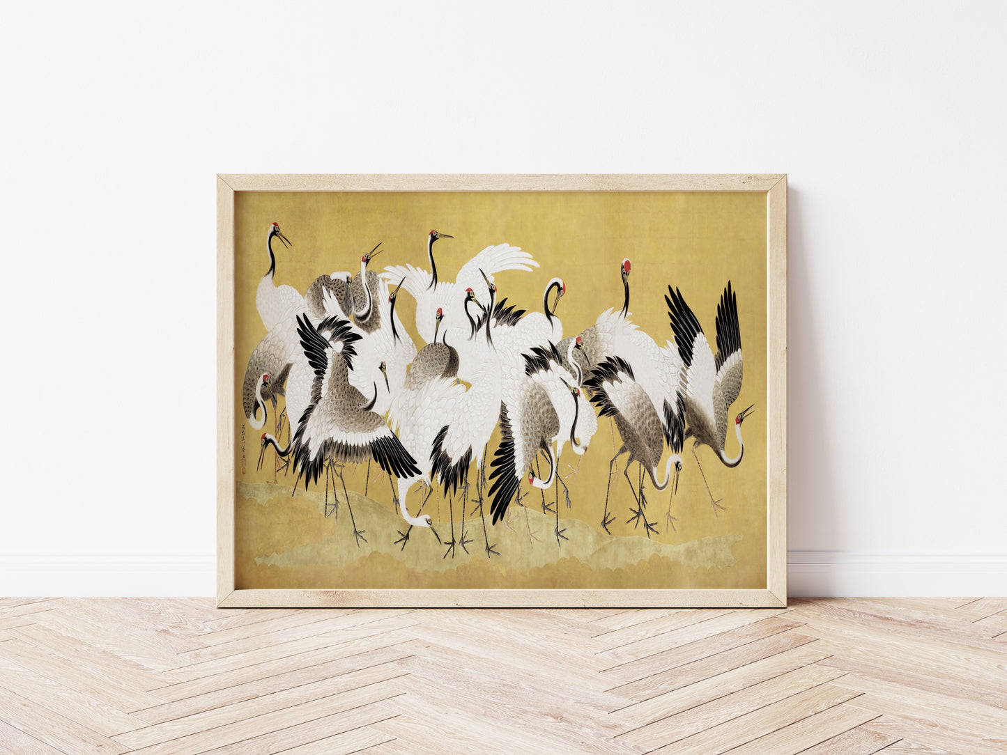 Flock of Cranes