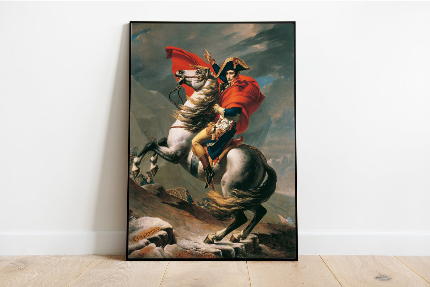 Napoleon Crossing the Alps Print