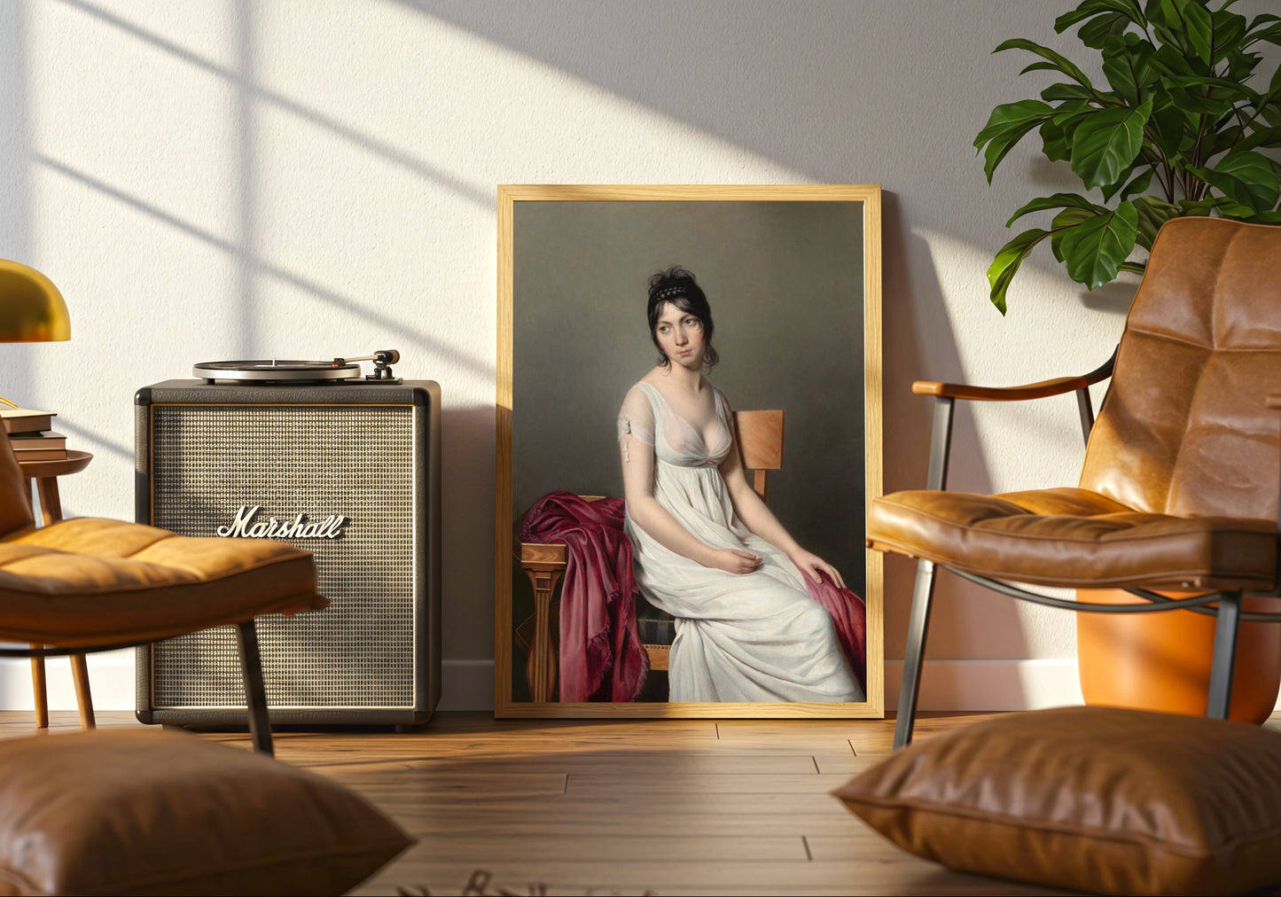 Portrait of a Young Woman in White