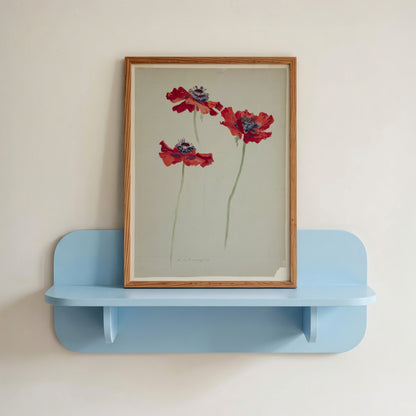 Three Studies of Poppies