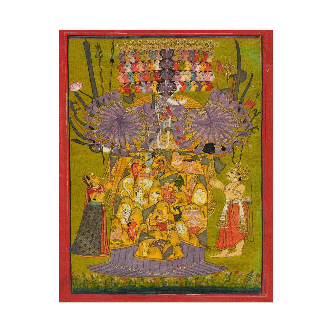 Krishna Vishvarupa 11″×14″