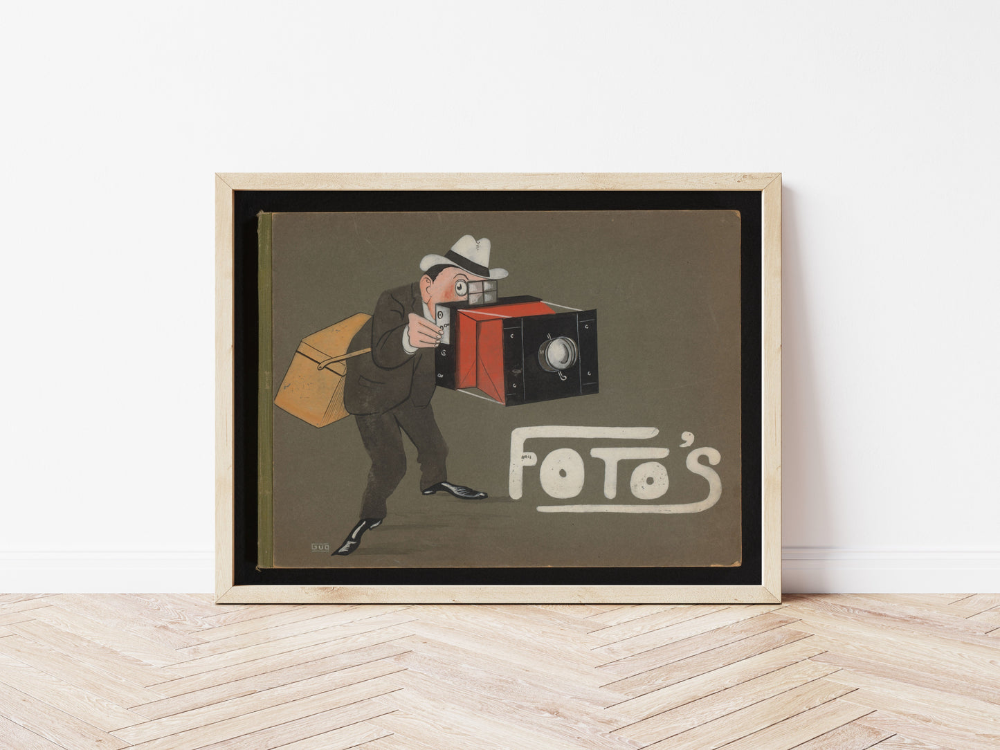 Vintage Camera Art Print