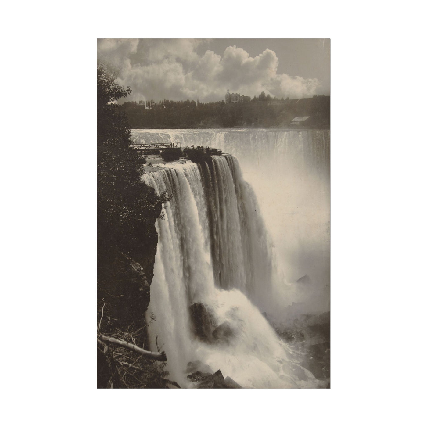 View of the Niagara Falls 12″×18″