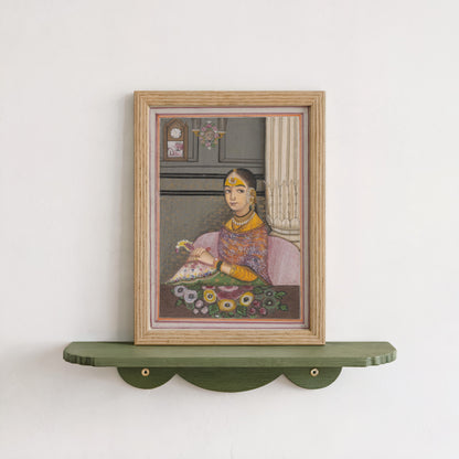 Elegant Indian Woman Art Print