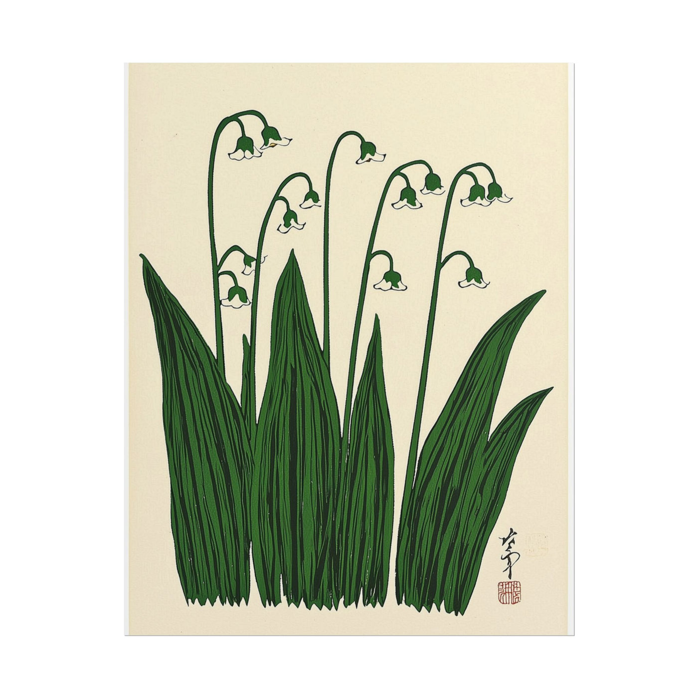 Japanese Flower 11″×14″