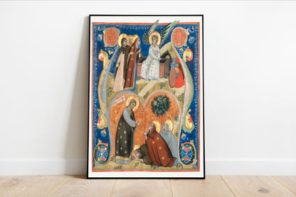 Easter Manuscript Illumination