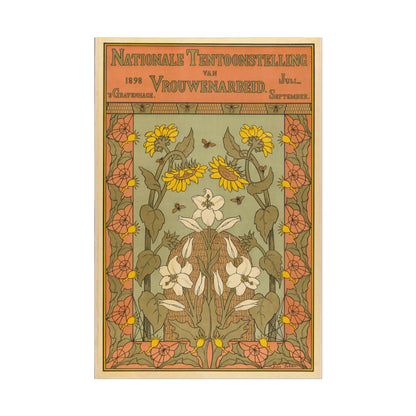 Vintage Women's Labor Exhibition Print