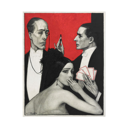 Wild and Delirious poster by Wladyslaw Theodore Benda - 11x14 inch print