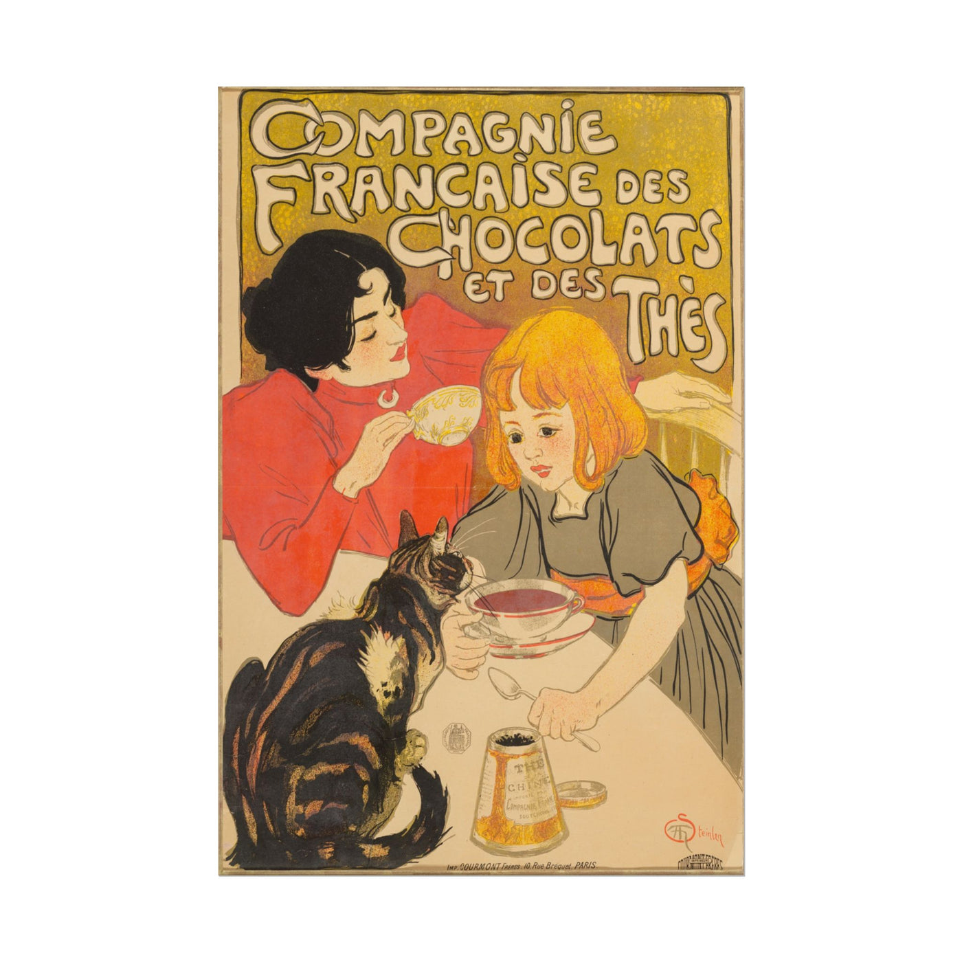 Compagnie Française des Chocolats 12″×18″